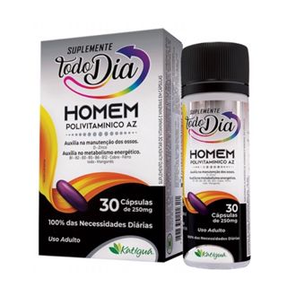 sg-11134201-7qved-lh7uicke77rb4e_tn Homem (Todo Dia) Complexo Vit. A à Z 30 cáps 250mg Katiguá - Imagem 1